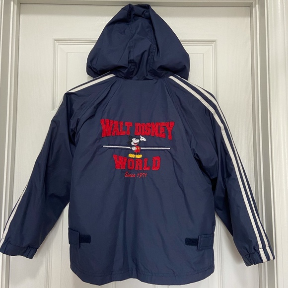 Walt Disney World Kids Lined Hooded Mickey Mouse Jacket - Picture 1 of 14